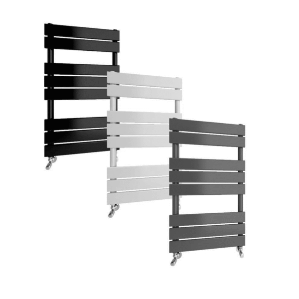 Towel Radiators in Black, Silver Or Grey